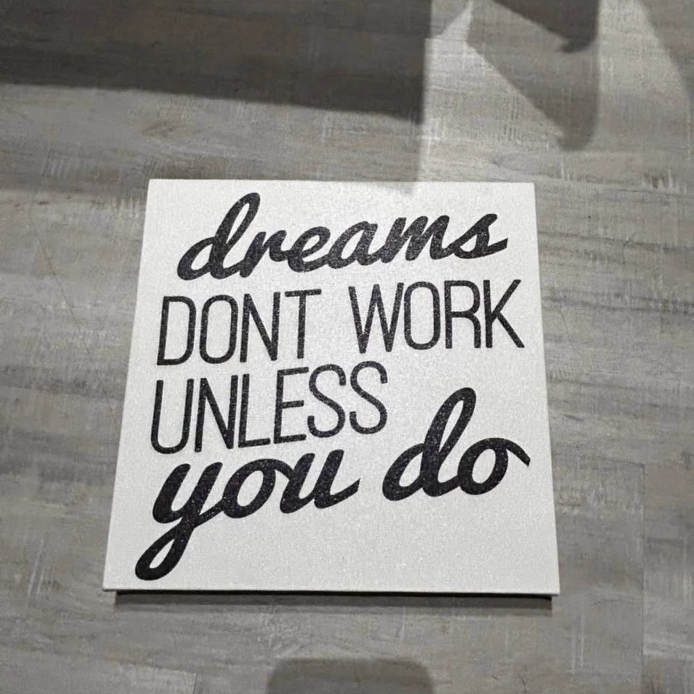 Inspirational Wall Art with Motivational Quote